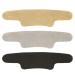 Breathable Inserts for Shoe Heel Pairs of 3 Cushion Filler Flexible Pad Heel Protective Soft Leather Faux Adhesive