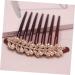 Ipetboom Wedding Hair Clip Rhinestone Hair Clip Korean Hair Clips Wedding Hair Comb Bridal Headpiece Chinese Hair Accessories Headpiece for Bride Decorative Hair Comb Hair Pin Rhinestones - Buy Online on GoSupps.com