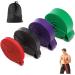 Resistance Band Pull Up Assist Band - Premium Latex Durable Workout Exercise Loop Band Stretch Training Fitness Band for Men Women Home Gym Powerlifting Yoga Red+Green+Black+Purple