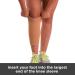 BraceAbility X-Large Elastic Cotton Knee Sleeve for Lightweight Pain Relief | Comfortable Compression Bandage for Support - Buy Online on GoSupps.com