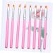 Ipetboom 1 Manicure Tool Uv Gel Nail Brush Nail Art Brush Nail Art Tips Builder Nail Painting Pen Nail Art Supplies Salon 3d Nails Tool Nail Art Accessories Pink Paint Pen Painted - Buy Online on GoSupps.com