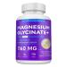 Magnesium Glycinate 1160mg with Aloe Vera Vitamin D3 & K2 High-Absorption Chelated Formula Supports Calm Mind Muscle Comfort & Metabolic Wellness 90 Capsules(1PC)