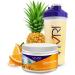 VIVRI Cleanse Me! Pineapple-Orange Flavor - 30 Servings with Aloe Vera, Nopal Fiber, Prebiotics - 3g Fiber - Pack of 1 - Buy Online on GoSupps.com