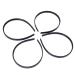 Hotop 15-Piece Black Plastic Headband with Teeth for DIY Hair Styling - Unisex Hair Accessory for Men, Women, and Girls - Buy Online on GoSupps.com