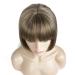 Aimole Short Bob Straight Wig with Cute Flat Bangs Synthetic Hair in 24M8+613 - Buy Online on GoSupps.com
