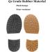 GULELAYAR Shoe Replacement Rubber Half Sole and Heels - Non-Skid Protector & Repair Grips - Black - Buy Online on GoSupps.com
