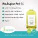 Soapeauty Meadowfoam Seed Oil Cold Pressed Unrefined 32oz - 100% Pure Natural Moisturizer for Face, Hair Growth & Skin Balms - Buy Online on GoSupps.com