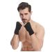 PENINSULA LOVE 1 Pair Wrist Thumb Arthritis Gloves Elastic Knitted Wrist Compression Sleeve Non-Slip Palm Sleeve Wrist Support Brace for Sport Fitness Typing black