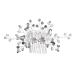 New 2025 Hair Combs Wedding Headpiece Bridal Pearl Hairpins Side Clips Fairy Floral Hair Jewelry Accessories Jewelry Fashion Accessories Creative Gift