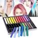 24 Colors Hair Chalk Set for Kids and Pets - Washable Temporary Dog Hair Dye for Parties, Halloween, Birthdays, Cosplay - Ideal Gift for Artistic Fun - Buy Online on GoSupps.com