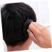 Tovinanna 4-Piece Head Massage Brush Set for Curly Hair - Men's Scalp Shampoo & Palm Brushes - Black Color - 8.5x8.5x4cm - Buy Online on GoSupps.com