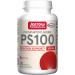 Jarrow Formulas PS 100 (Phosphatidylserine) from SOYA Lecithin 100mg 120 Capsules Laboratory Tested Gluten Free Non-GMO