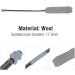 Buy Birsppy Paintball Tool - Wool Paintball Run Swab Squeegee Buffer for Home Car Hotel Cleaning - Long-Lasting Outdoor Accessories (Gray) - Buy Online on GoSupps.com