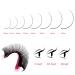 VEYES INC Cashmere Volume Lash Extensions - Super Matte Black Individual Eyelashes Tray Professional Quality C CC D DD L B J M Curl 0.03-0.20 Thickness 5-25mm for Lash Techs - Buy Online on GoSupps.com