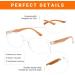 Shop EFE Wood Grain Reading Glasses Set (5 Pieces) - Stylish & Comfortable Spring Hinges for Men & Women (1.0 1.5 1.75 2.0 2.5 3.0) - Buy Online on GoSupps.com