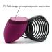 P Sentials Makeup Sponge Set - Multi-Colored Beauty Blender & Holder for Foundation - Silicone Infused 2 in 1 Sponge - Pink | International Shipping Available - Buy Online on GoSupps.com