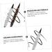 WOONEKY 4 Pcs Diamond Eyeliner Precise Eyeliner Waterproof Liquid Eyeliner Waterproof Eyeliners Black Silver - Buy Online on GoSupps.com