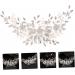 POPETPOP Alloy Pearl Hair Comb Bride Hair Comb Imitation Pearl Headdress Headwear Decor Pearl Headpiece Bridal Headdress Pearl Hair Combs Bridal Headwear Bridal Pearl Headwear - Buy Online on GoSupps.com