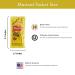 Frenchs Mustard Packets - 25 Count Single Serve Condiment Packs in Slide Seal Bag - Buy Online on GoSupps.com