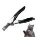 Nail Scissors - U Shape Manicure Scissors with Handle | Nail Trimmer for Nail Care Curved Cutter Nail File for Trimming & Grooming Easy to Use Nail Care Pochy