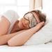 Rose Gold Marble Print Unisex Eye Mask - Soft Comfortable Light-Blocking Sleep Mask for Ultimate Rest | International Shipping Available - Buy Online on GoSupps.com