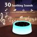 ColorsNoise Sound Machine | 30 Soothing Sounds | 12 Colors Baby Night Light | Memory Function | T-Black - Buy Online on GoSupps.com