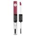 Liquid Lipstick with Clear Lip Gloss by Revlon  ColorStay Face Makeup  Overtime Lipcolor  Dual Ended with Vitamin E in Pink  Unlimited Mulberry (220)  0.07 Oz 220 Unlimited Mulberry .07 Fl Oz