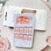 24 Pcs Short Pink Square French Tip Press on Nails - Glossy False Nails with Designs for Women - Buy Online on GoSupps.com