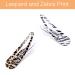 20 Large Snap Hair Clips for Women - Metal Leopard Print Hair Accessories with Box - Stylish Clips for Girls - Four Patterns Available - Buy Online on GoSupps.com