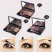 Buy Romantic Bear Waterproof Eyebrow Powder Makeup Palette for Women - Colors A03 | International Shipping - Buy Online on GoSupps.com
