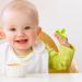 Baby Kielzeiten Bite Ring - Soft Silicone Anti-Stress Teether for Babies & Toddlers - Cactus Design in Richolyn Gr n/Yellow - Buy Online on GoSupps.com