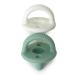 Itzy Ritzy Sweetie Soother Pacifier Set - Silicone Newborn Pacifiers with Collapsible Handle & Two Air Holes for Added Safety Set of 2 in Light Pink & Dark Pink Ages Newborn & Up