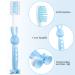 12-Piece Kids Toothbrush Set for Ages 3+ | Soft Bristles, Cute Colors, Suction Cup for Storage - Buy Online on GoSupps.com