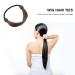 VALICLUD 6pcs Synthetic Wig Hair Ties Ponytail Holder Elastic Rubber Bands - Brown Hair Accessories for Women Girls - Perfect for Daily or Christmas Wear - Buy Online on GoSupps.com