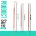 Fandamei Corner Lifter & Nail File Set - Stainless Steel Toenail Tools for Professional Manicure & Pedicure - Double-Sided Foot Care in Rose Gold - Buy Online on GoSupps.com