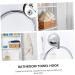 Mikikit Bathroom Towel Ring Towel Hooks Towel Hanger Bathroom Towel Rack Storage Box Individual Wall-Mounted - Buy Online on GoSupps.com