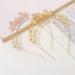 TQUXNGA Glinting Crystal Headband Hair Hoop for Pageant Prom Bridal Wedding Bridal Wedding Hair Accessories Gold - Buy Online on GoSupps.com