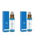 Liquide de croissance des cheveux de romarin Lot de 2 s rums bloquants pour le cuir chevelu favorisant le flux d'oxyg ne Huile essentielle de soin des cheveux (10 ml) 1 ml (Lot de 1)