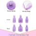 TEUVO 50Pcs Toe Polish Remover Clips Set for Fingernails & Toenails - Professional Salon & Personal Use - Multicolor - Buy Online on GoSupps.com