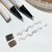 Double Lower Eyelash Pencil Eyeliner Pencil Waterproof Smudge Proof Bottom Eyelashes | Eye Liner Liquid Eyeliner Two-Claw Bottom Lashes Pencil for Eye Makeup Pochy 02# Fog Gray Brown - Buy Online on GoSupps.com