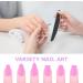 20 Piece Professional Nail File Set - 100/180 Grit Double-Sided Files for Gel & Natural Nails | Reusable for Nail Studios & DIY Nail Art | Black - Buy Online on GoSupps.com