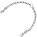 Filhome Metal Double Dog Leash Coupler Chew Proof Tangle Free Dual Dog Leash Extension Splitter Chain Lead for 2 Dogs (XL)
