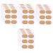 Gatuida 20 Sheets Anti-wear Corn Stickers Toe Corn Cushions Abrasion Proof Cushion Foam Pads Corn Toe Pads Oval Corn Pads Corn Removal for Toes Cotton Corn Kernels Self-Adhesive