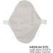 Leakproof Washable Panty Liners - Reusable & Absorbent Pure Cotton - Women's Sanitary Pads (M) - Buy Online on GoSupps.com