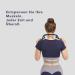 Healable Neck Massage Device - Shiatsu Trigger Point Massage for Pain Relief - Best Fitness Accessory for Relaxation - Buy Online on GoSupps.com