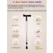 Canes Elderly Crutches - Cane Seniors Smart Crutches 5 Colors Lti-Function Retractable Walking Stick Adjustment Range 71.5Cm-89.5Cm - Buy Online on GoSupps.com