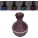 Essential Oil Diffuser - Aromatherapy Wood Grain Cool Mist Humidifier for Home Office SPA & Yoga - 300ml Night Light - Buy Online on GoSupps.com