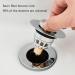 Convenient Sink Stopper Versatile Sink Plug Bathroom Plug Suitable for Various Sinks Effortless Maintenance Bath Plug - Buy Online on GoSupps.com
