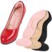 Heel Insoles - Soft Sponge Non Slip Cushions for Pain Relief | 2 in 1 Insole with High Heel Inserts - Shock Absorption | Black - Buy Online on GoSupps.com