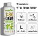 NUTRIFY Vital Fitness Drink 1:80 Syrup 1 Liter - Waldmeister Concentrated Drink with Vitamins and L-Carnitine Sugar Free - Makes 80 Liters of Low-Calorie Sports Drink 1000 ml - Buy Online on GoSupps.com
